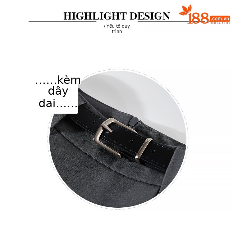 Chân váy vest xám nữ cạp cao dáng chữ A xếp ly dài 81 cm — Len đen thông thường (dài 81cm ) chi tiết 2