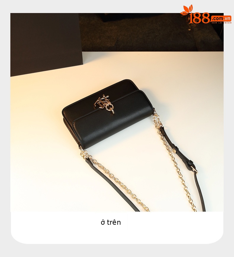 Túi đeo chéo nữ da bò dáng vuông phong cách retro — đen, quả mơ, Màu trắng nhạt, màu đỏ chi tiết 18