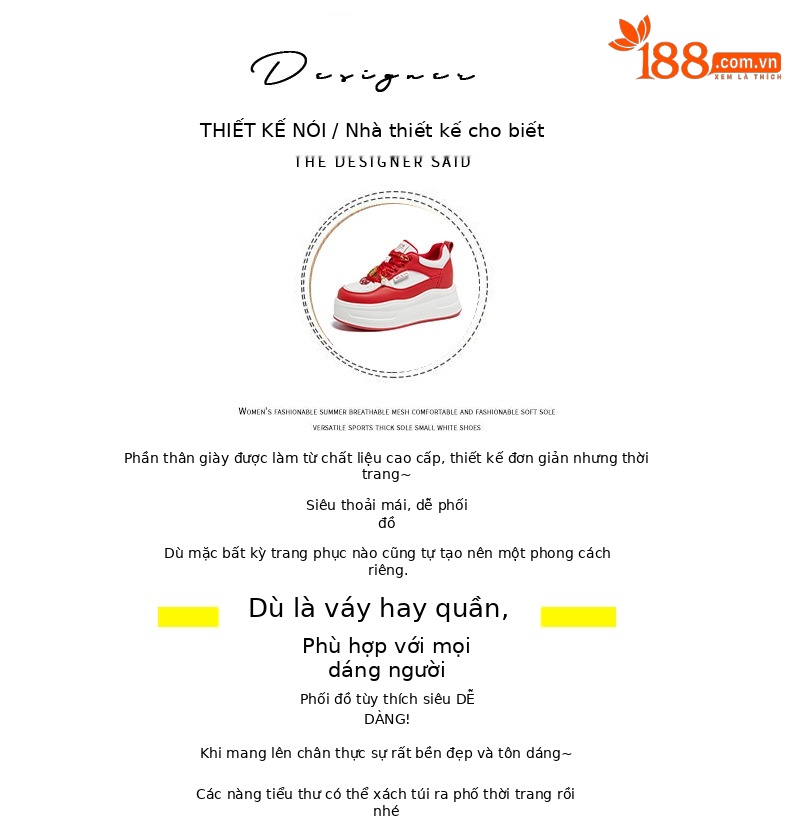Giày sneaker nữ đế dày phong cách thể thao mùa thu 2025 — M 2973m màu, M2973 màu đen, M2973 màu đỏ chi tiết 4