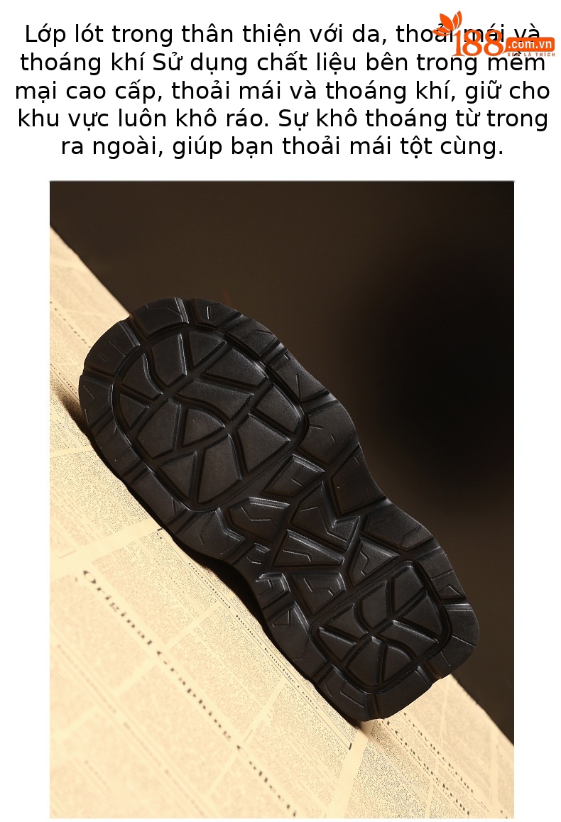 Boot nữ cổ ngắn đế xuồng tăng chiều cao phong cách thường ngày — màu đen chi tiết 8