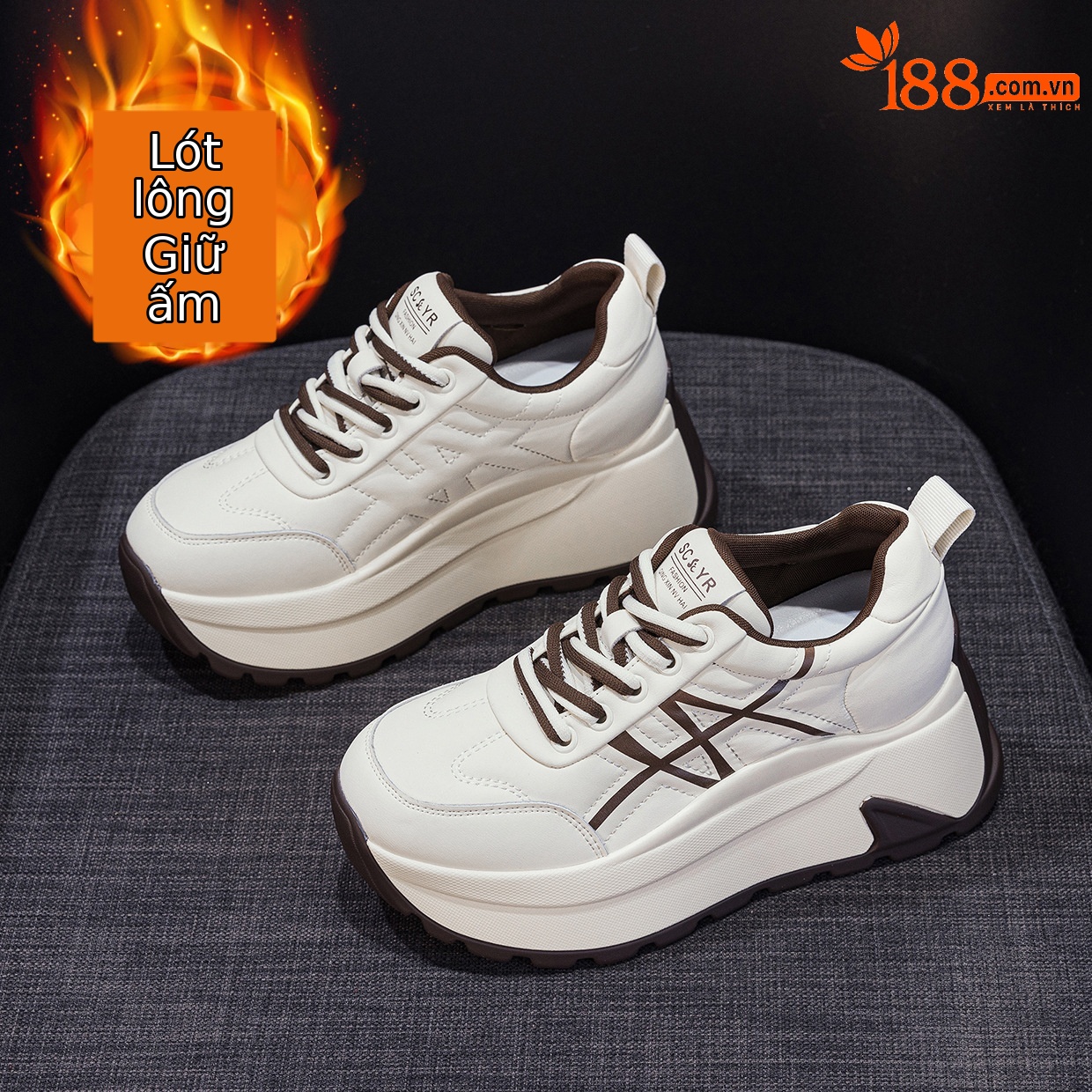 Giày sneaker nữ đế dày chunky phong cách bánh mì tăng chiều cao — M2971-1 màu mơ nhân nhung, M2971 Đỏ Một Lớp, M2971 Đen Một Lớp, M2971 màu mơ, một lớp lót chi tiết 10