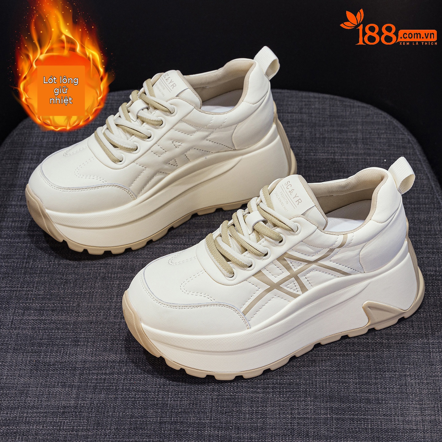 Giày sneaker nữ đế dày chunky phong cách bánh mì tăng chiều cao — M2971-1 màu mơ nhân nhung, M2971 Đỏ Một Lớp, M2971 Đen Một Lớp, M2971 màu mơ, một lớp lót chi tiết 11