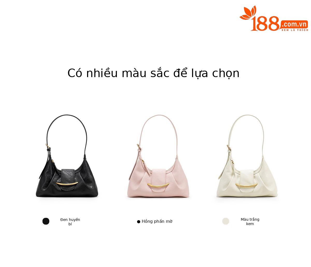 Túi tote da bò thật cao cấp đeo vai chéo nữ — màu đen đậm chi tiết 2