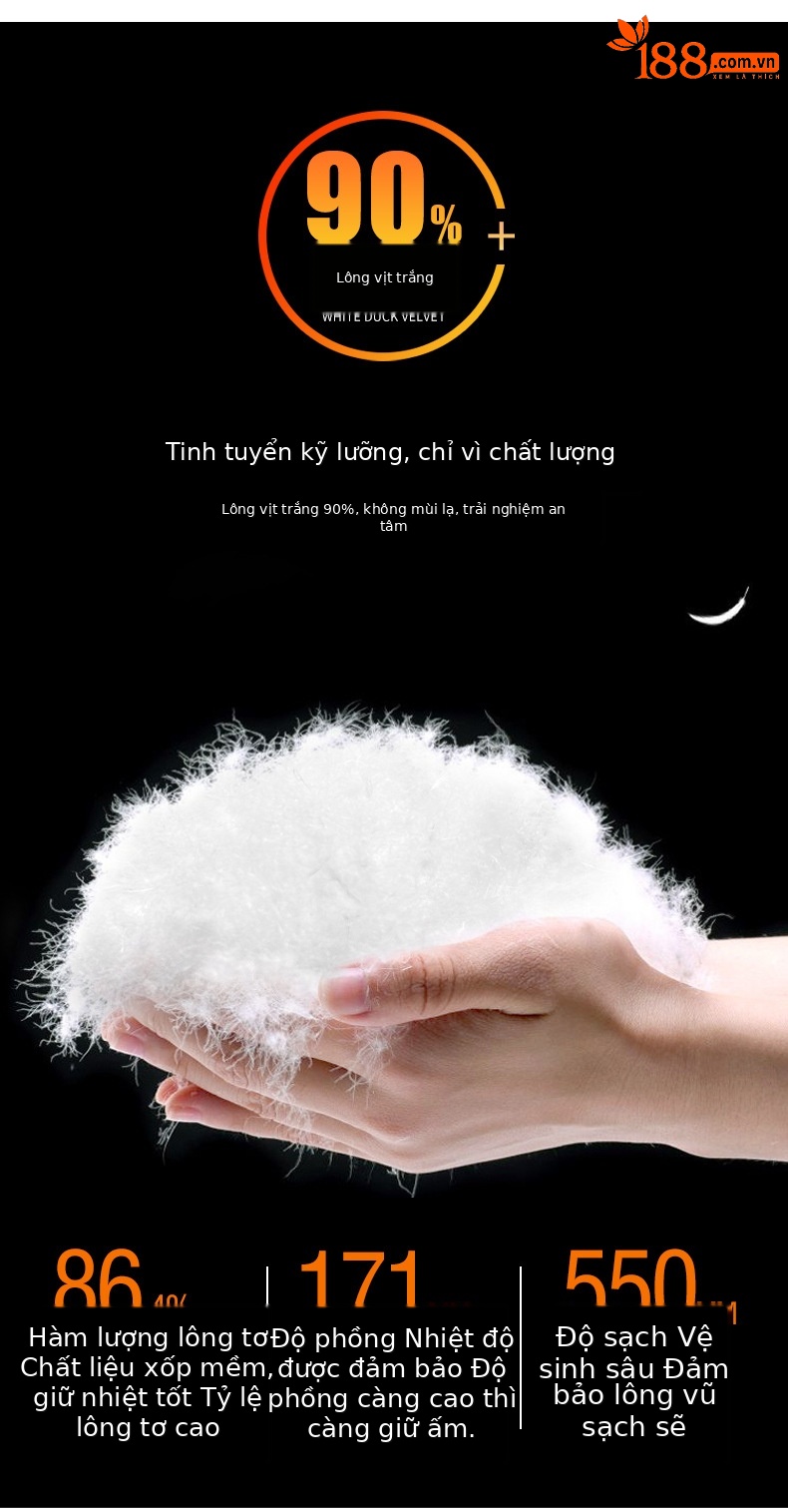 Áo phao nhẹ nữ mũ liền, phong cách nhiều lớp, giữ ấm thoải mái — màu đen chi tiết 3