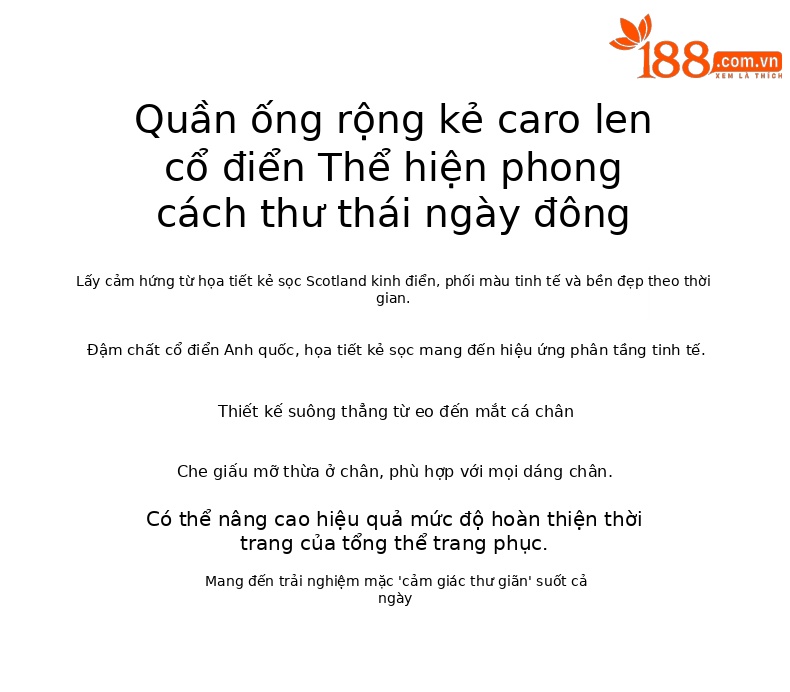 Quần ống rộng nữ kẻ sọc Hàn Quốc cạp cao dáng suông — Lưới màu xanh chi tiết 2