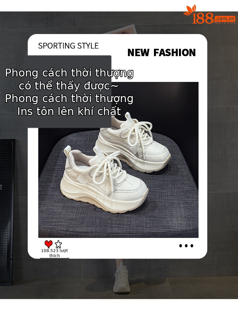 Giày sneaker nữ đế dày phong cách cổ điển Forrest Gump, thời trang đa năng, phù hợp mọi dáng người — M2975 đơn màu xám, M2975-1 plus nhung xám, M2975 lớp lót đơn màu be, M2975-1 plus nhung màu be chi tiết 3
