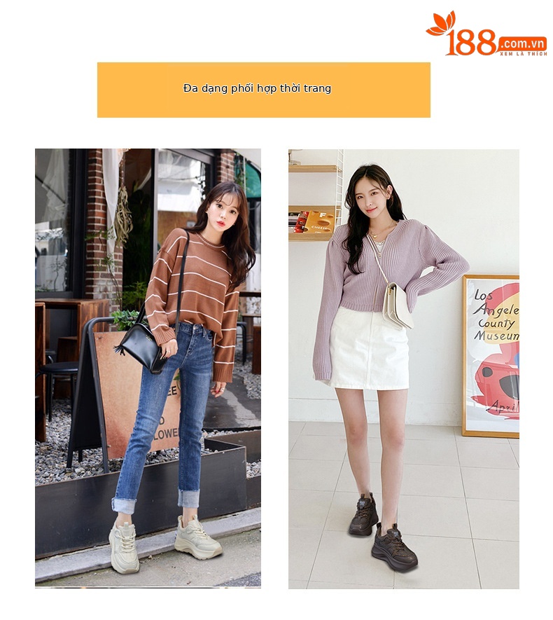 Giày sneaker nữ đế dày phong cách cổ điển Forrest Gump, thời trang đa năng, phù hợp mọi dáng người — M2975 đơn màu xám, M2975-1 plus nhung xám, M2975 lớp lót đơn màu be, M2975-1 plus nhung màu be chi tiết 6