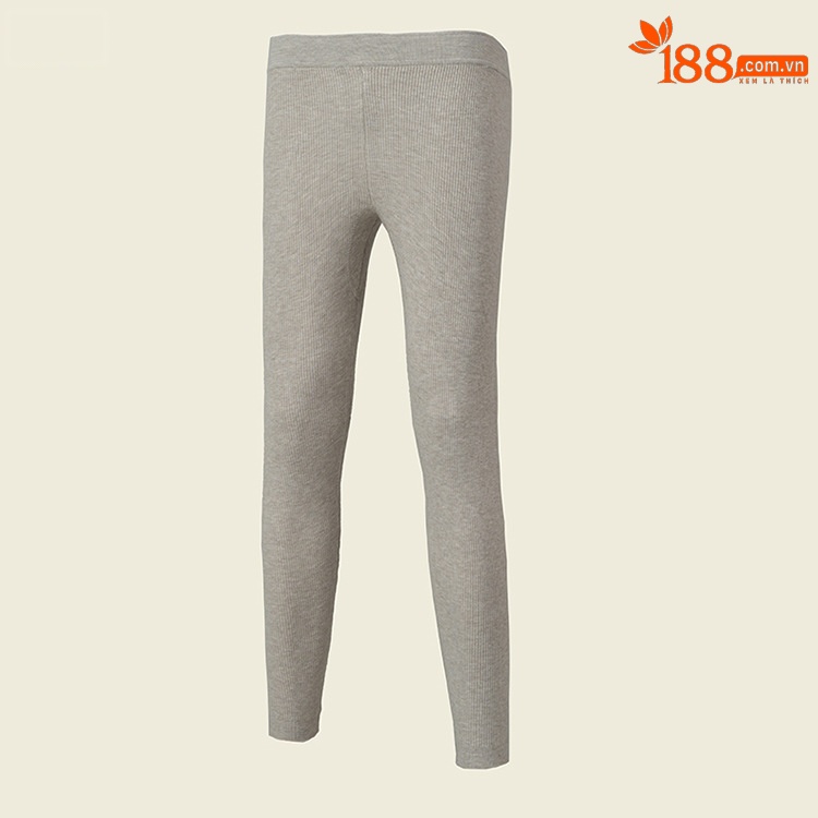 Quần len cashmere nam lưng cao dày ấm — Màu xám đậm của nam giới chi tiết 9