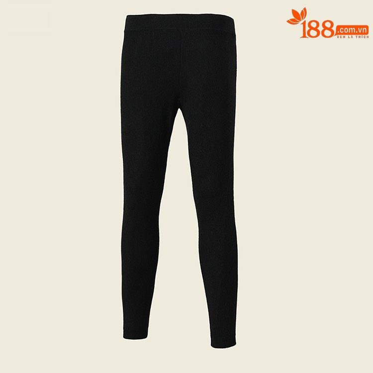 Quần len cashmere nam lưng cao dày ấm — Màu xám đậm của nam giới chi tiết 11