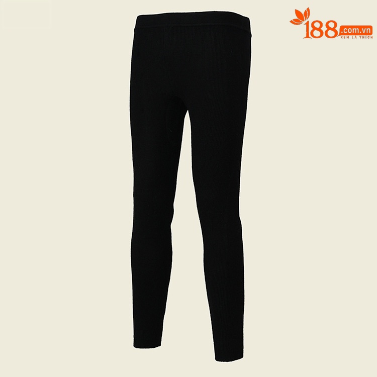 Quần len cashmere nam lưng cao dày ấm — Màu xám đậm của nam giới chi tiết 12
