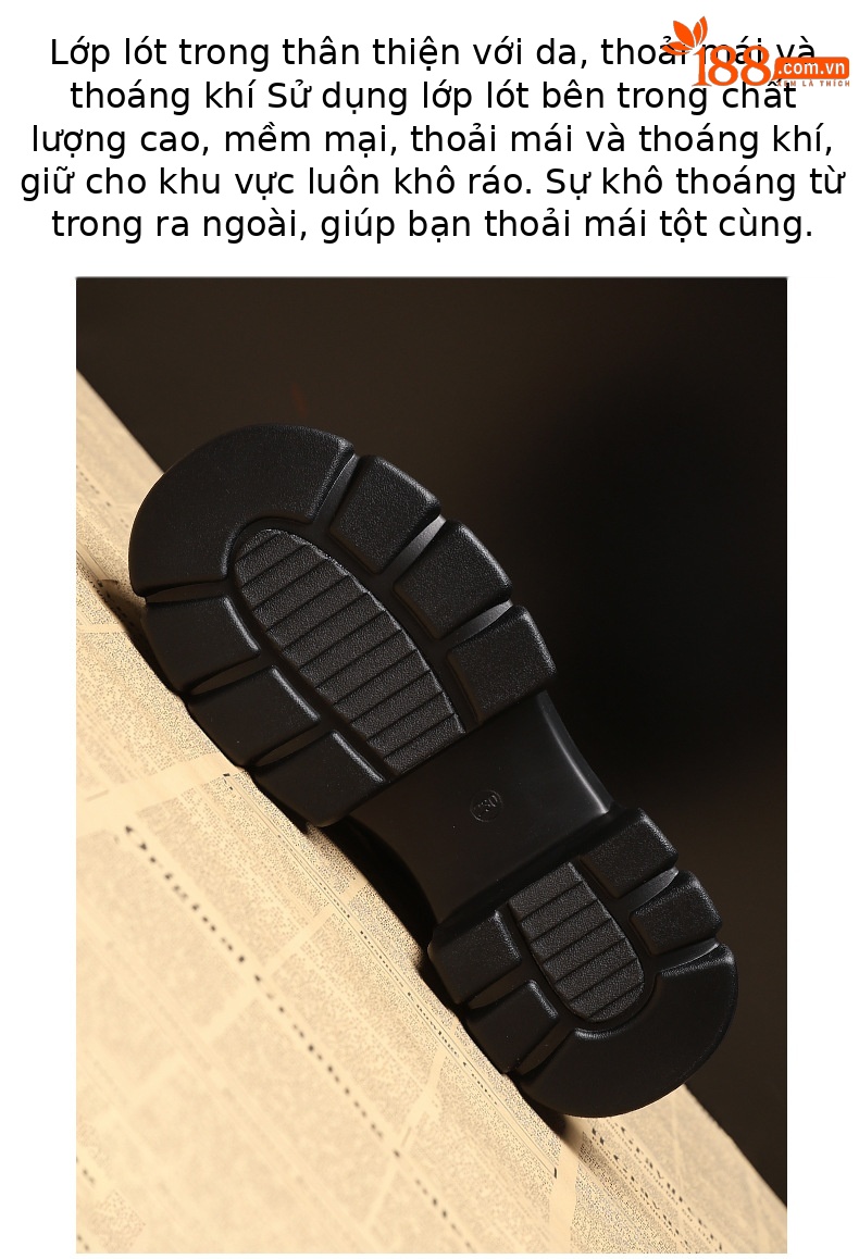 Boot nữ kiểu Anh đế dày nâng chiều cao, cổ ngắn, phong cách retro — Lớp lót nhung đen chi tiết 8