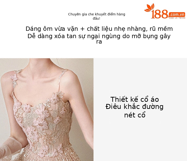 Đầm dạ hội maxi không dây thiết kế tua rua, phù hợp dự tiệc cưới và dẫn chương trình — Màu sắc hình ảnh chi tiết 3