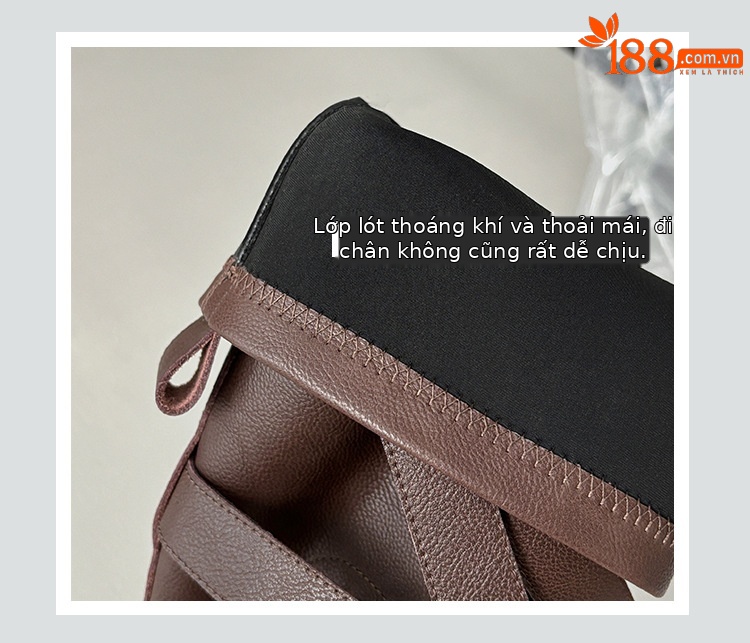 Boot nữ mũi tròn cao gót đế dày phong cách hiệp sĩ có khóa thắt lưng — Lớp lót nhung đen chi tiết 7