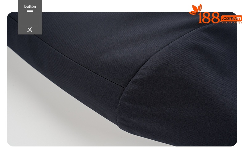 Áo khoác nam cổ đứng Hengyuanxiang dáng bomber mùa thu đông plus size — màu đen chi tiết 12