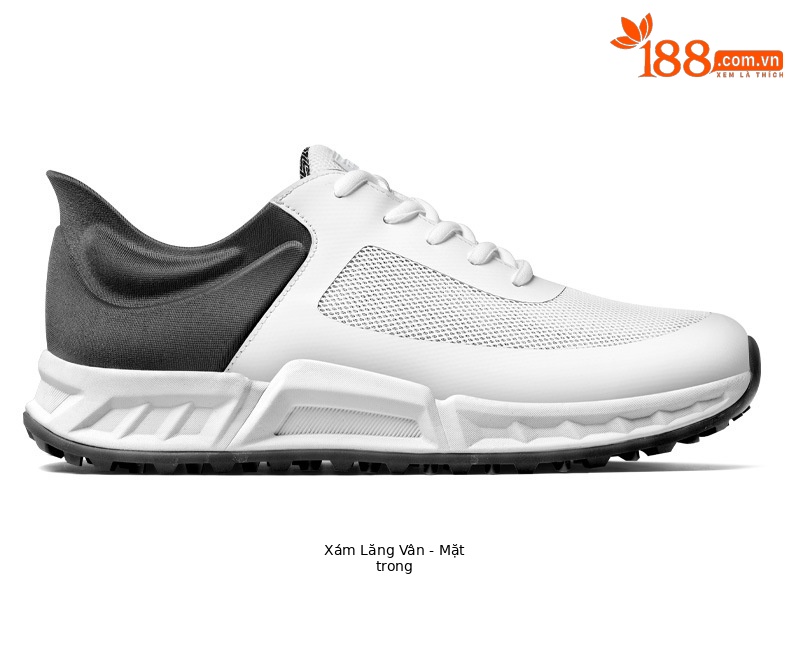 Giày golf nam PGM đế đệm phục hồi, lưới thoáng khí chống trơn trượt — XZ443-Lingyun Xám chi tiết 19