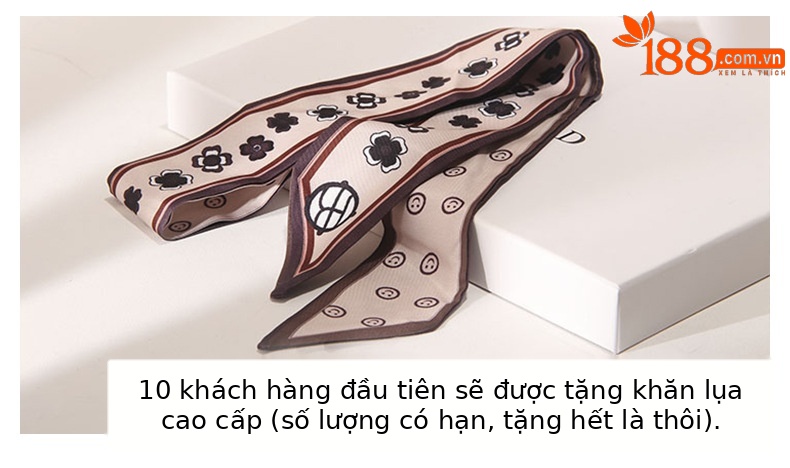 Túi xách nữ nhỏ vuông cao cấp dáng hộp, quai xách tay kèm dây đeo chéo, kiểu dáng đơn giản đa năng — Cà phê màu-GF không kèm hộp quà, Black-GF không có hộp quà tặng chi tiết 1