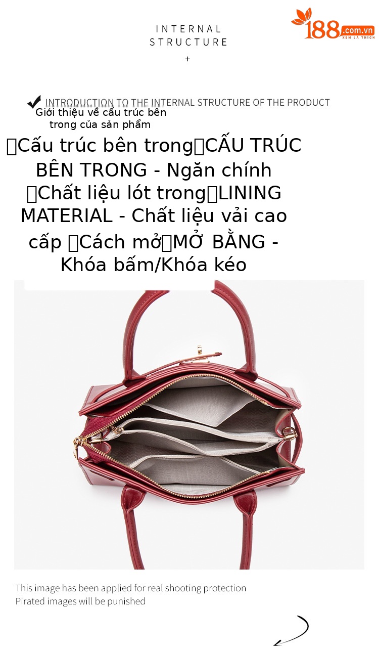 Túi đeo chéo nữ thiết kế mới xu hướng quốc dân mới, kèm khăn lụa cao cấp chi tiết 8