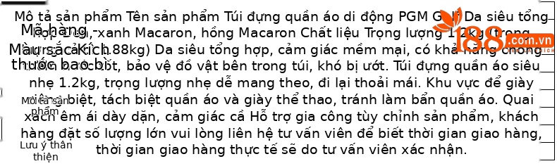 Túi golf PGM du lịch đeo chéo chống nước nhẹ, có ngăn giày riêng — Macaron Green [Siêu sợi chống thấm nước/khu vực giày độc lập/dây đeo vai dài miễn phí] YWB052, Bột Macaron [siêu sợi chống thấm nước/khu vực giày độc lập/dây đeo vai dài miễn phí] YWB052, Màu đen [siêu sợi chống thấm nước/khu vực giày độc lập/dây đeo vai dài miễn phí] YWB052 chi tiết 2