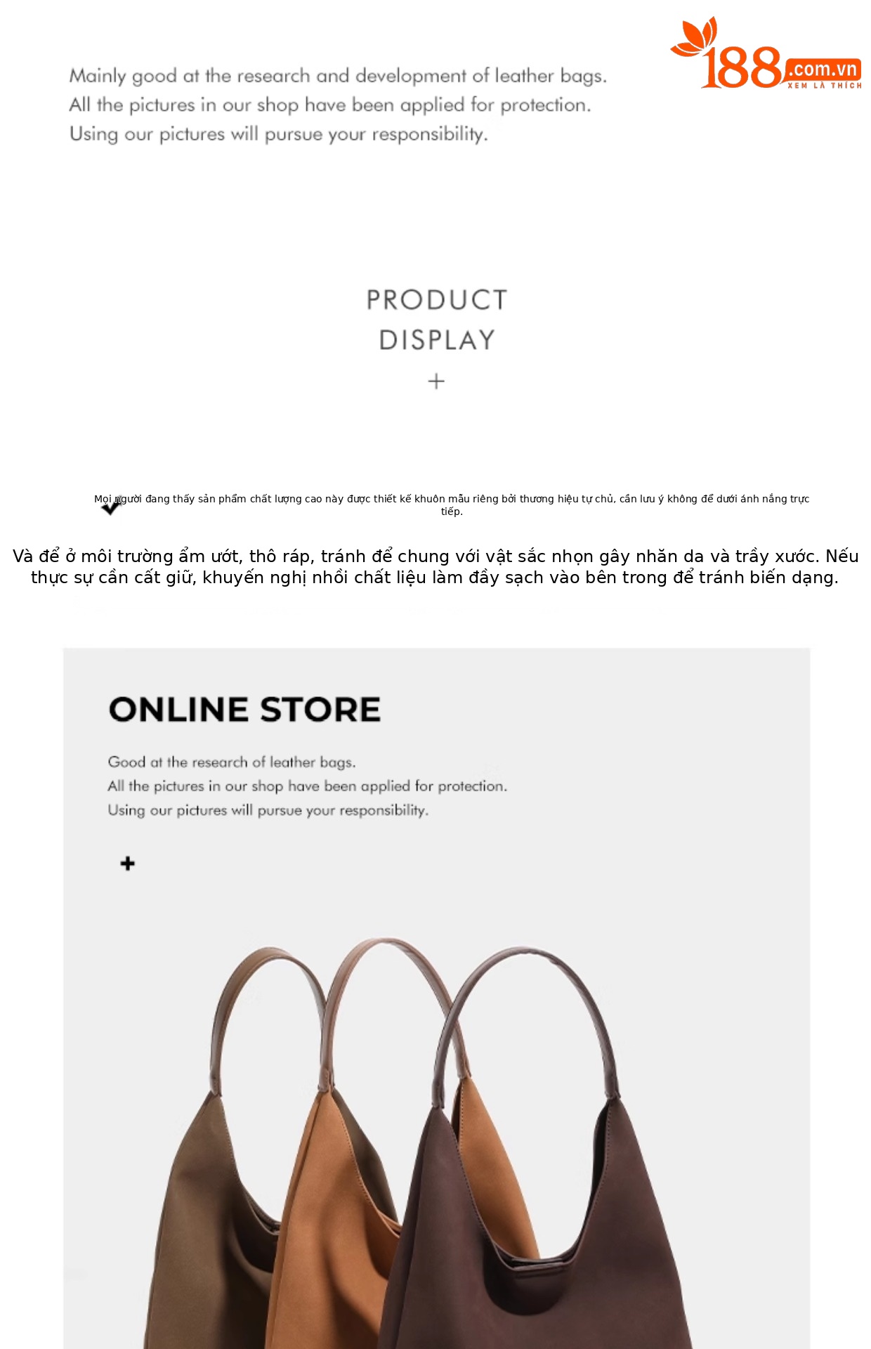 Túi tote da nubuck phong cách retro Hàn Quốc, dung tích lớn tiện lợi — Màu nâu sẫm, nhũ hương chi tiết 1