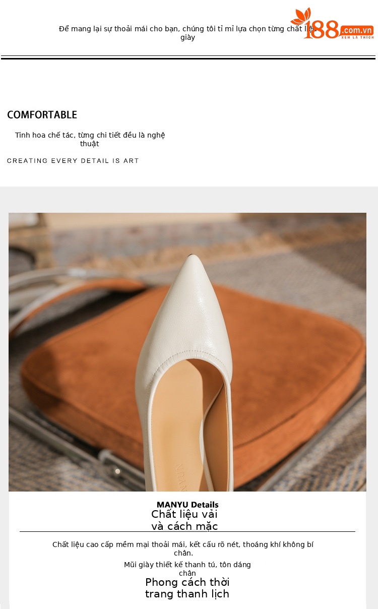 Giày cao gót mũi nhọn miệng nông Jingang ZX60001 – giày stiletto đa năng xuân thu 2025 — màu đen chi tiết 3