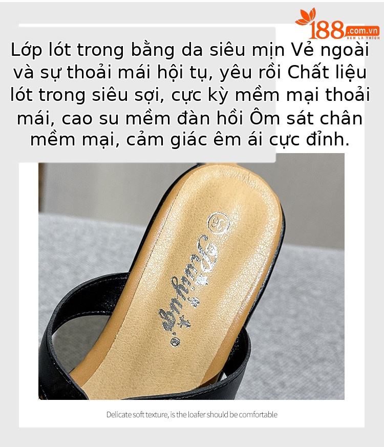 Dép xỏ ngón nữ đế xuồng EVA siêu nhẹ, tăng chiều cao, chống trơn trượt — Các mặt hàng 12cm được làm theo yêu cầu sẽ không được trả lại và không thể trao đổi. Vui lòng ghi rõ màu sắc trong ghi chú đơn hàng., Trắng 15cm, Đen 15cm chi tiết 7