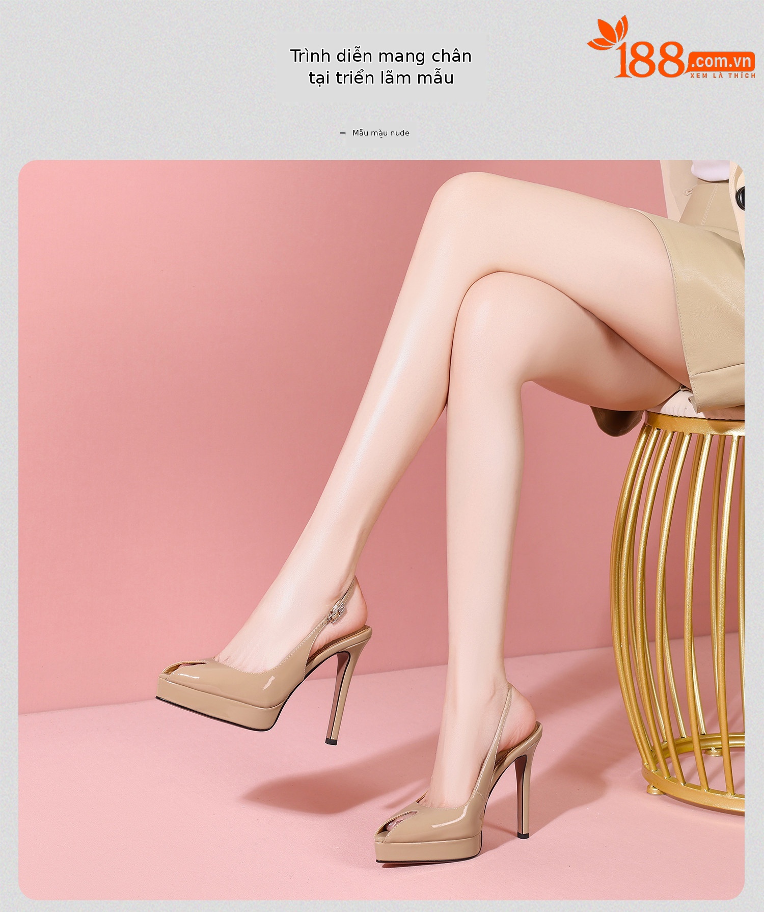 Sandal cao gót nữ hở mũi mũi nhọn gót nhọn 10-12cm da bóng — Lót giày, Đỏ Cao gót 10cm, Màu da Cao gót 10cm, Đen Cao gót 12cm chi tiết 23