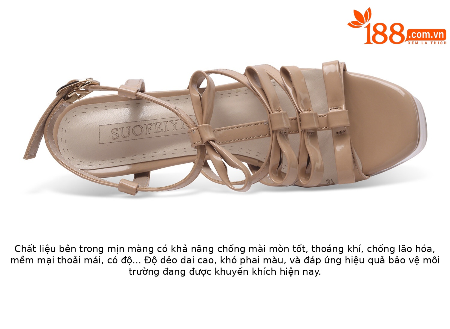 Sandal cao gót nữ quai mảnh phong cách La Mã cổ điển, mũi hở, đế dày chống nước, gót nhọn 9 cm — Đen, Mơ chi tiết 12