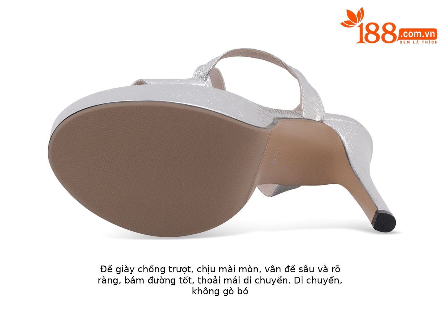 Sandal cao gót nữ hở mũi quai ngang kiểu Pháp, gót nhọn 12–15 cm — Đen Cao Gót 12cm, Vàng Cao Gót 12cm, Bạc Cao Gót 12cm, Đen Cao Gót 13cm chi tiết 13