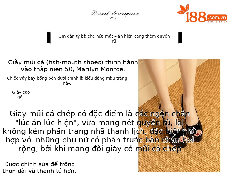 Sandal cao gót nữ hở mũi đế platform chống nước, gót nhọn 12-15 cm — Đen Cao Gót 12cm, Đỏ Rượu Cao Gót 12cm, Đen Cao Gót 13cm, Đỏ Rượu Cao Gót 13cm chi tiết 1