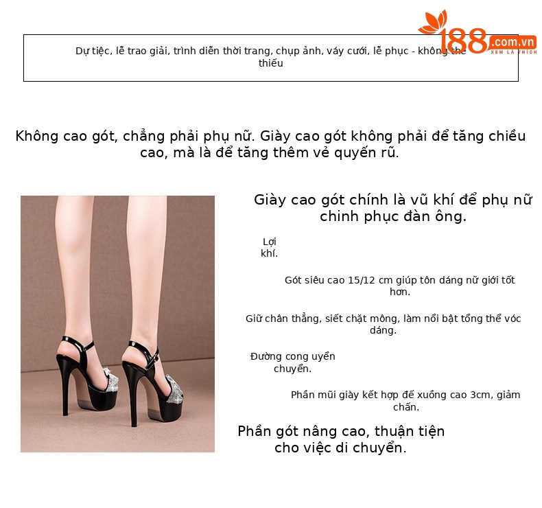 Sandal cao gót nữ hở mũi đính đá gót nhọn 12–15 cm — Đen Cao gót 12cm, Đen Cao gót 13cm, Đen Cao gót 15cm chi tiết 2