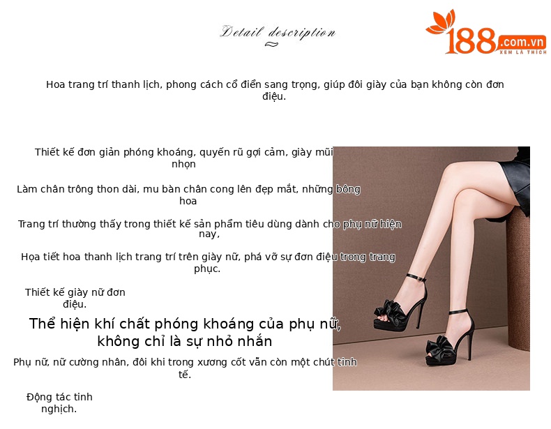 Sandal cao gót nữ hở mũi quai ngang kiểu Pháp, gót siêu cao 9 cm — Đen chi tiết 1