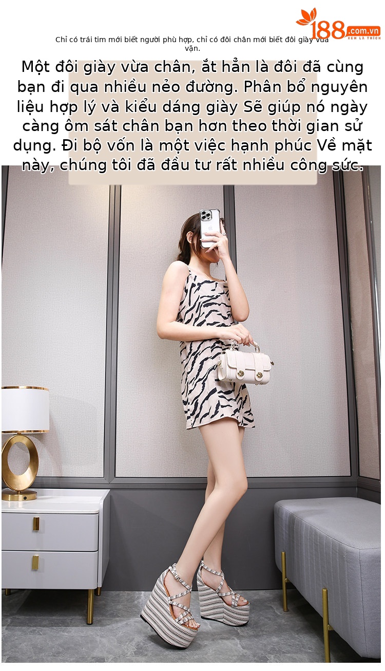 Sandal đế xuồng cao gót nữ hở mũi quai chéo, gót 10-15cm — Đen trắng 10cm, Đen trắng 15cm chi tiết 18