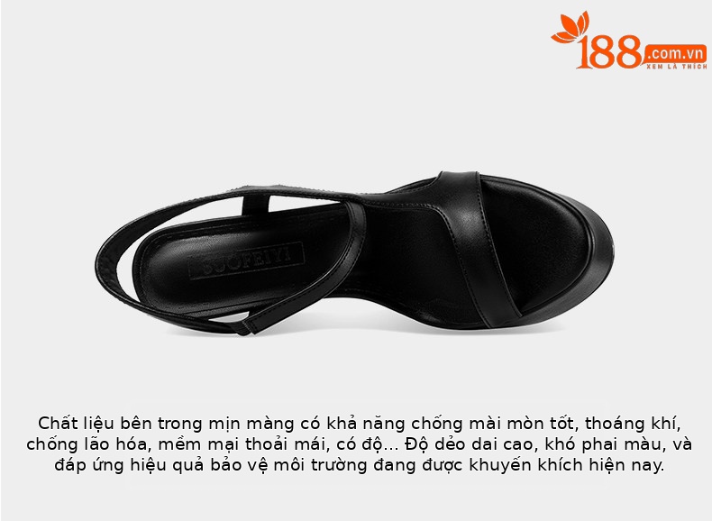 Sandal cao gót nữ hở mũi quai mảnh phong cách Pháp, gót nhọn 12-15 cm, đế platform chống mỏi — Đen Cao gót 15cm 91531, Đen Cao gót 13cm 91231, Đen Cao gót 12cm 18831, Vàng chanh Cao gót 15cm 91531 chi tiết 11