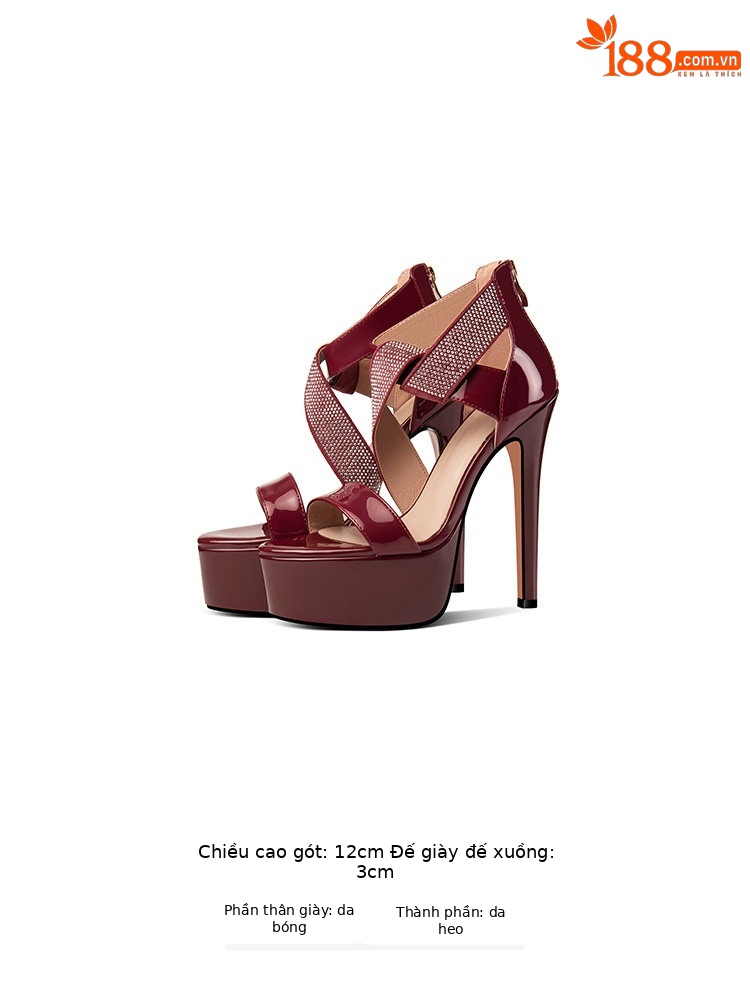 Đỏ Cao Gót 12cm