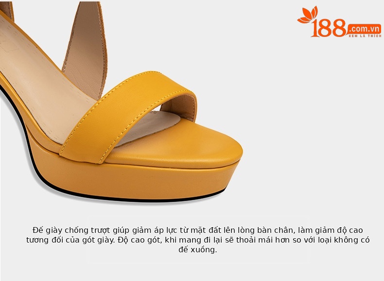 Sandal cao gót nữ hở mũi gót nhọn 9 cm quai mảnh đính đá — Vàng, Xanh da trời chi tiết 12