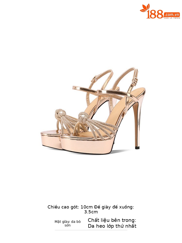 Champagne Cao gót 10cm
