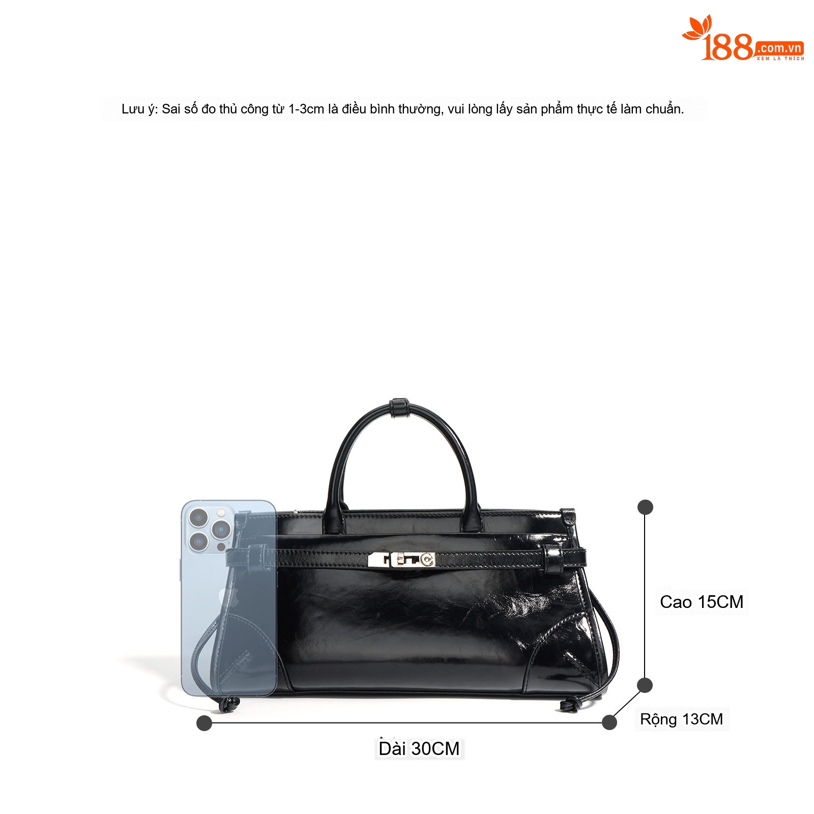 Túi Boston Nữ Da Bò SoftLuxBag Sức Chứa Lớn Đeo Vai, Đeo Chéo Màu Đen, Nâu, Trắng