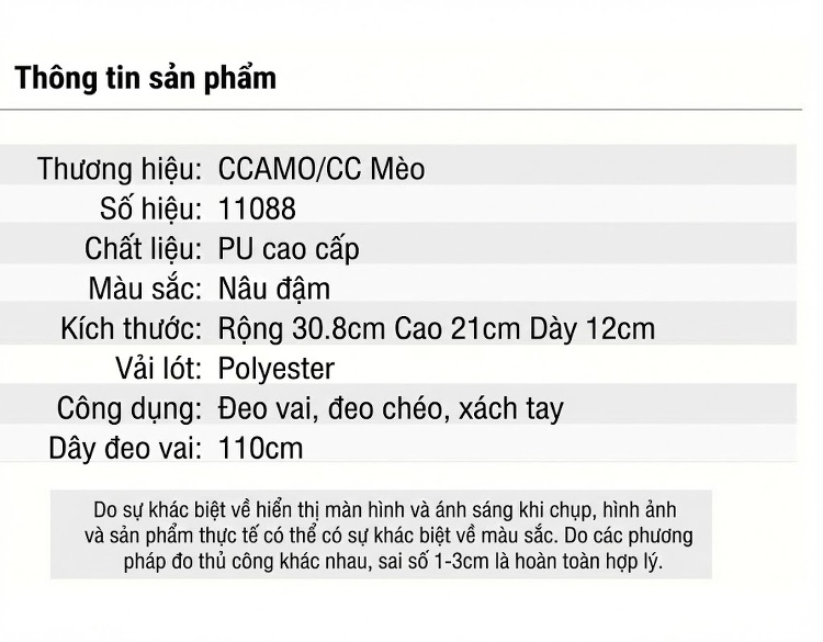 Túi Boston Nữ Da Bóng Thời Trang Cao Cấp Đeo Vai, Xách Tay, Đeo Chéo, Size Lớn Màu Nâu, Be chi tiết 6
