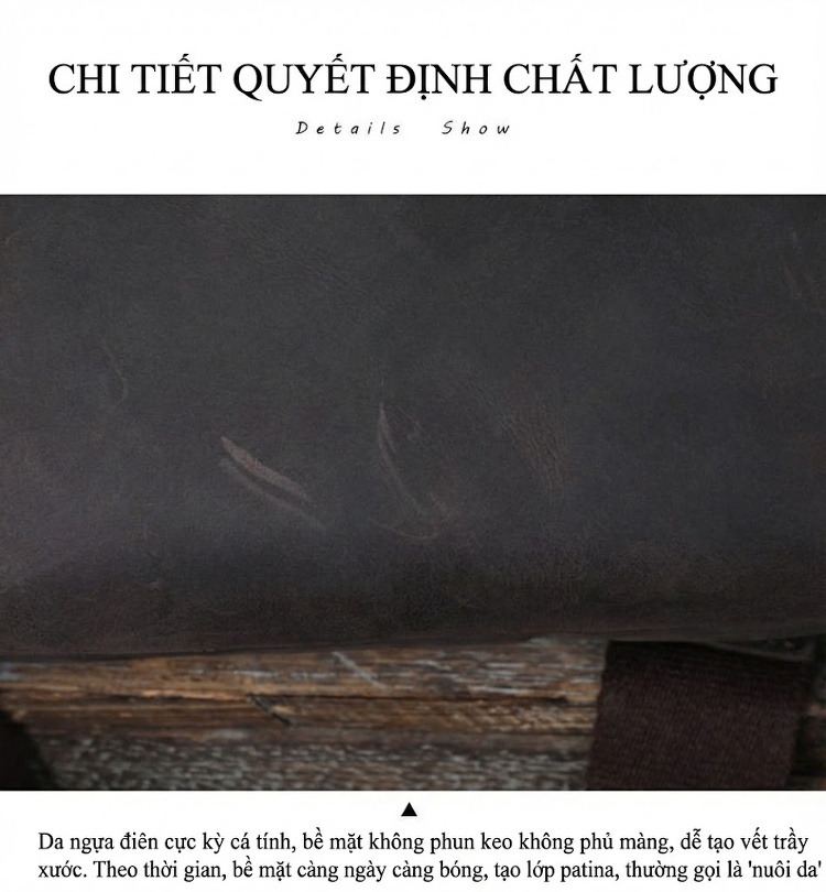 Túi Đeo Chéo/Đeo Vai/Đeo Hông Đa Năng Phong Cách Tối Giản Màu Nâu, Xám chi tiết 14