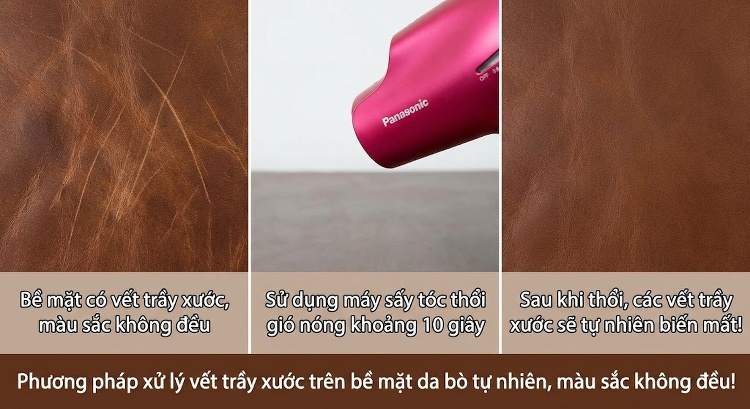 Túi Đeo Chéo/Đeo Vai Nam Nữ Da Bò Thật Thủ Công Vintage Màu Nâu chi tiết 2