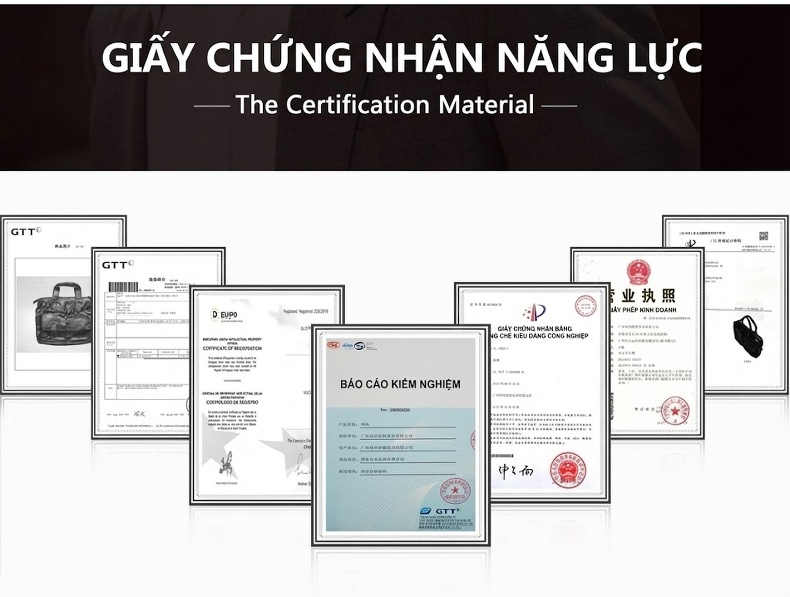 Túi Đeo Chéo Nam Da Bò Có Khóa Kéo, Túi Đựng Ipad Công Sở Màu Nâu chi tiết 21