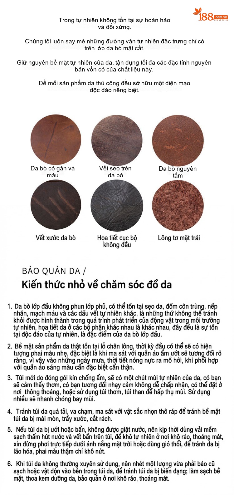 Túi Đeo Chéo Nam Da Bò Lớp Đầu Phong Cách Retro Thủ Công Tối Giản Màu Nâu chi tiết 27