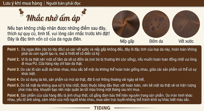 Túi Đeo Chéo Nam Da Bò Retro Đựng Ipad Màu Nâu chi tiết 38