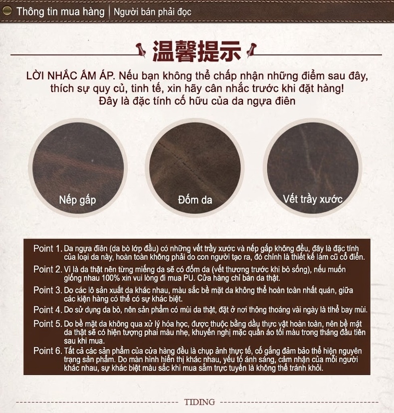 Túi Đeo Chéo Nam Da Bò Sáp Vintage Phong Cách Âu Mỹ chi tiết 8