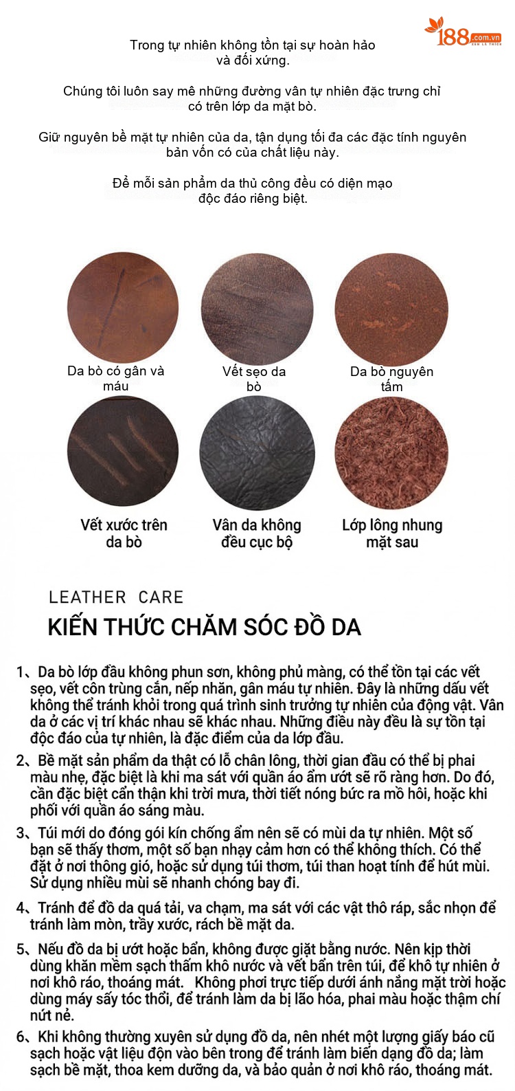 Túi Đeo Chéo Nam Da Bò Thật Thủ Công Vintage Màu Nâu chi tiết 47