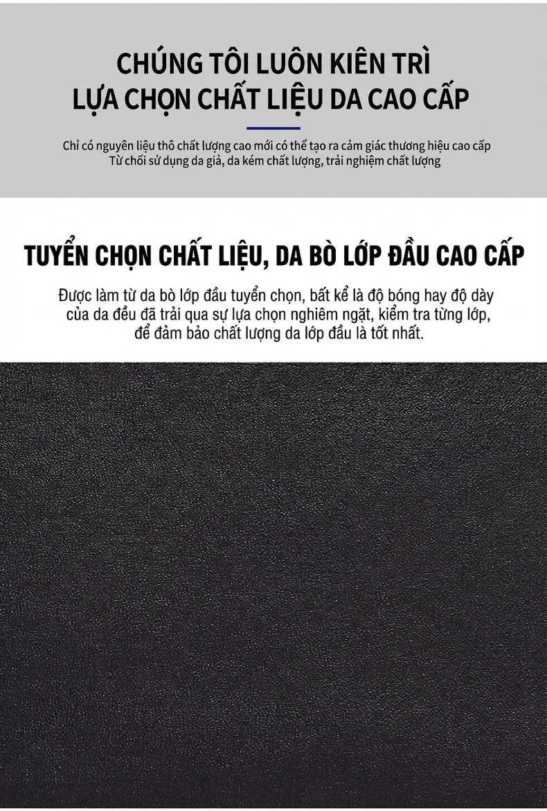 Túi Đeo Chéo Nam Da Bò Thủ Công Vintage Màu Nâu, Đen chi tiết 9