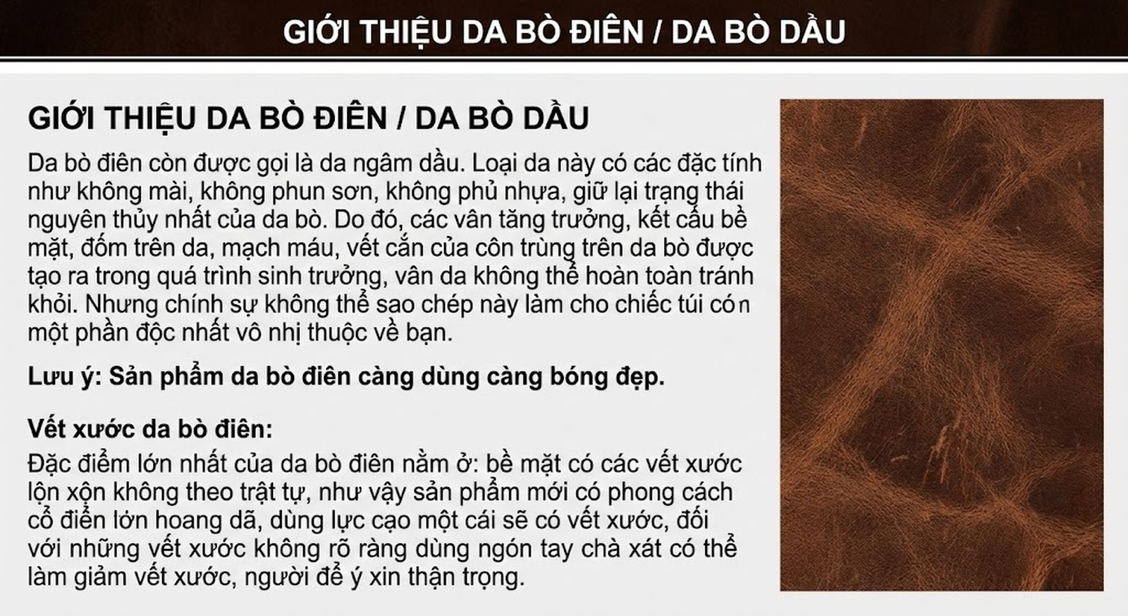 Túi Đeo Chéo Nam Da Bò, Túi Đeo Ngực, Túi Xe Máy Phong Cách Retro Màu Nâu chi tiết 17