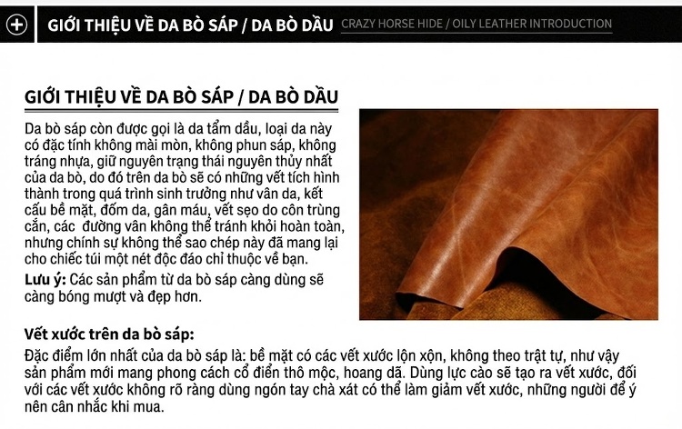 Túi Đeo Chéo Nam Da Bò, Túi Xách Tay Công Sở Màu Đen, Nâu, Nâu Đậm chi tiết 22