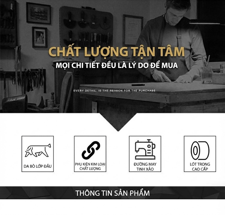 Túi Đeo Chéo Nam Da Ngựa Điên Đựng Tài Liệu Công Sở Cỡ Lớn Màu Nâu Đen chi tiết 2