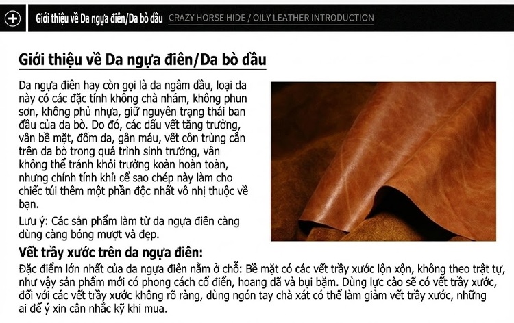 Túi Đeo Chéo Nam Da Thật Da Bò Sức Chứa Lớn Màu Nâu, Đen chi tiết 24